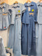 Casual Denim Long Co-Ord Sets